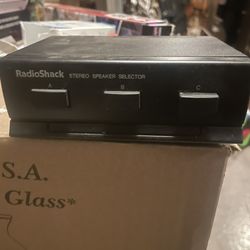 Radio Shack Stereo Speaker Selector 