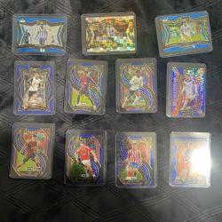 Select FIFA 24’ 25’ Blue Lightning Rare Trading cards