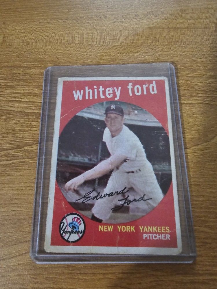 1959 Topps Whitey Ford