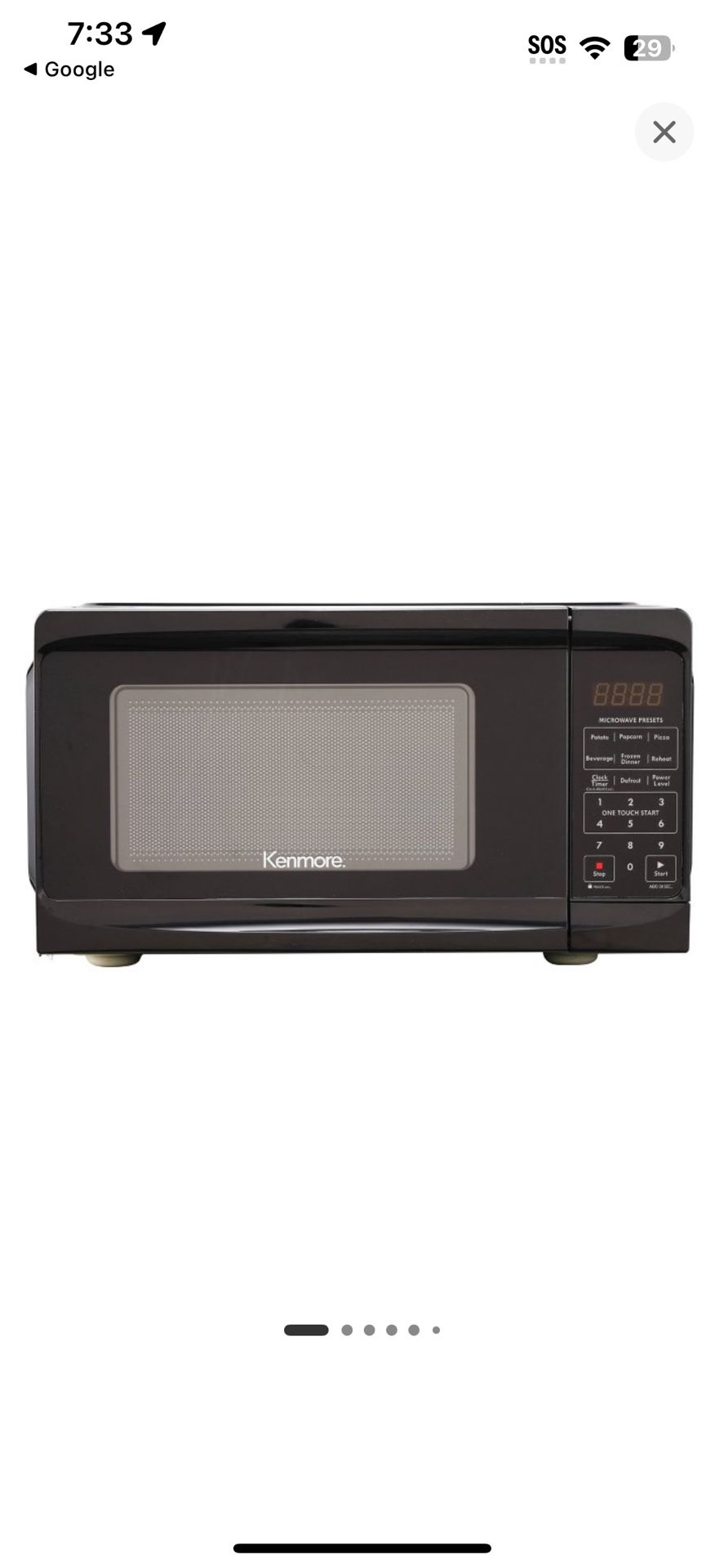 Black Microwave