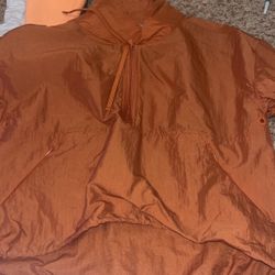 Orange Windbreaker 