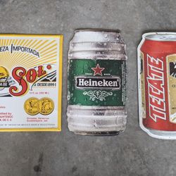 FREE Metal Beer Signs