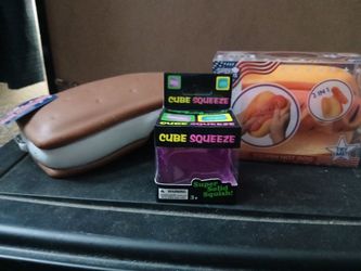 Squishy x 2 and Needoh lot