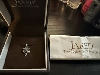 Sterling Silver RN Charm 