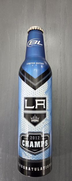 L.A. Kings 2012 Stanley Cup Hockey Championship Bud Light Bottle (Limited Edition)