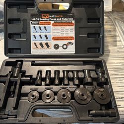 2 in 1 Blind Hole Bearing Puller & Bearing Press Kit, 16pc Bearing Remover & Installer Set with Seal Driver & 5 Bearing Adapters and Expandable Collet