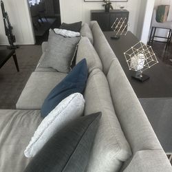 Gently used L couch