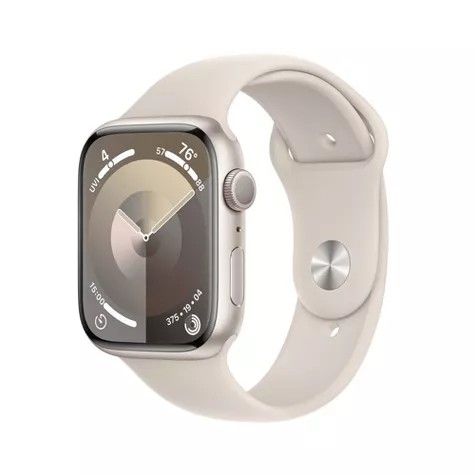 Apple Watch Series 9 (GPS) 41mm Starlight Sport Band New In Box