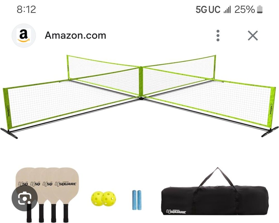 4 Square Pickle Ball