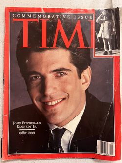Time Magazine John F. Kennedy Jr. Commemorative Issue July 26 1999 JFK Jr 1960
