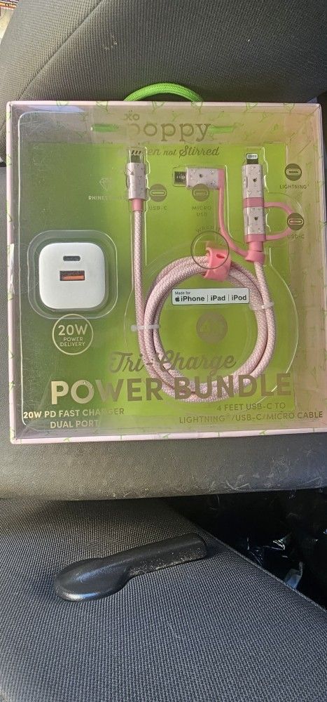 Brand New Tri-Charge Power Bundle Charging Set