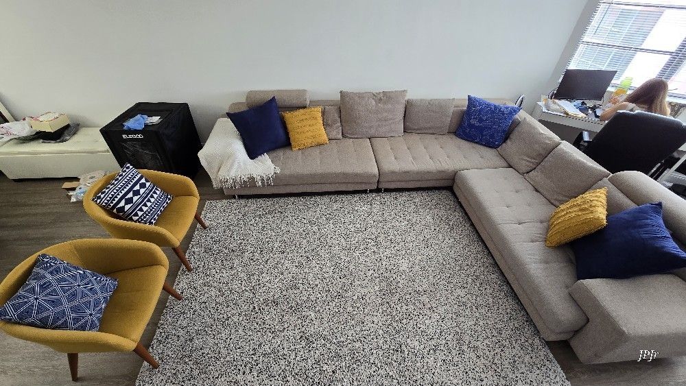 Sofa SET 3 Large PCS W/cushions