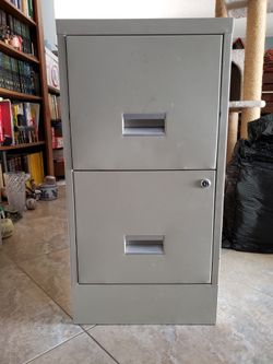 Office Depot Vertical Legal Filing Cabinet W/ Lock