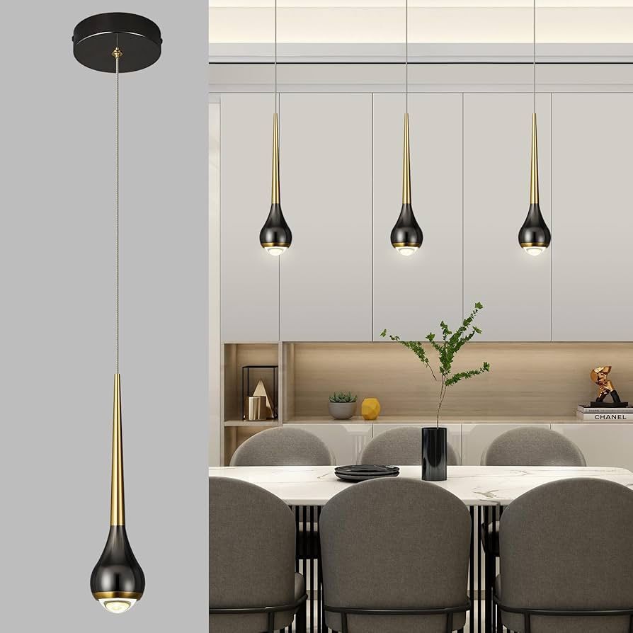 Modern Pendant Light Fixtures Set Of 3 New In Box