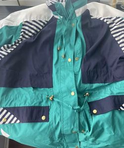 Be in the Current Seen Vintage Retro Jacket Size Large