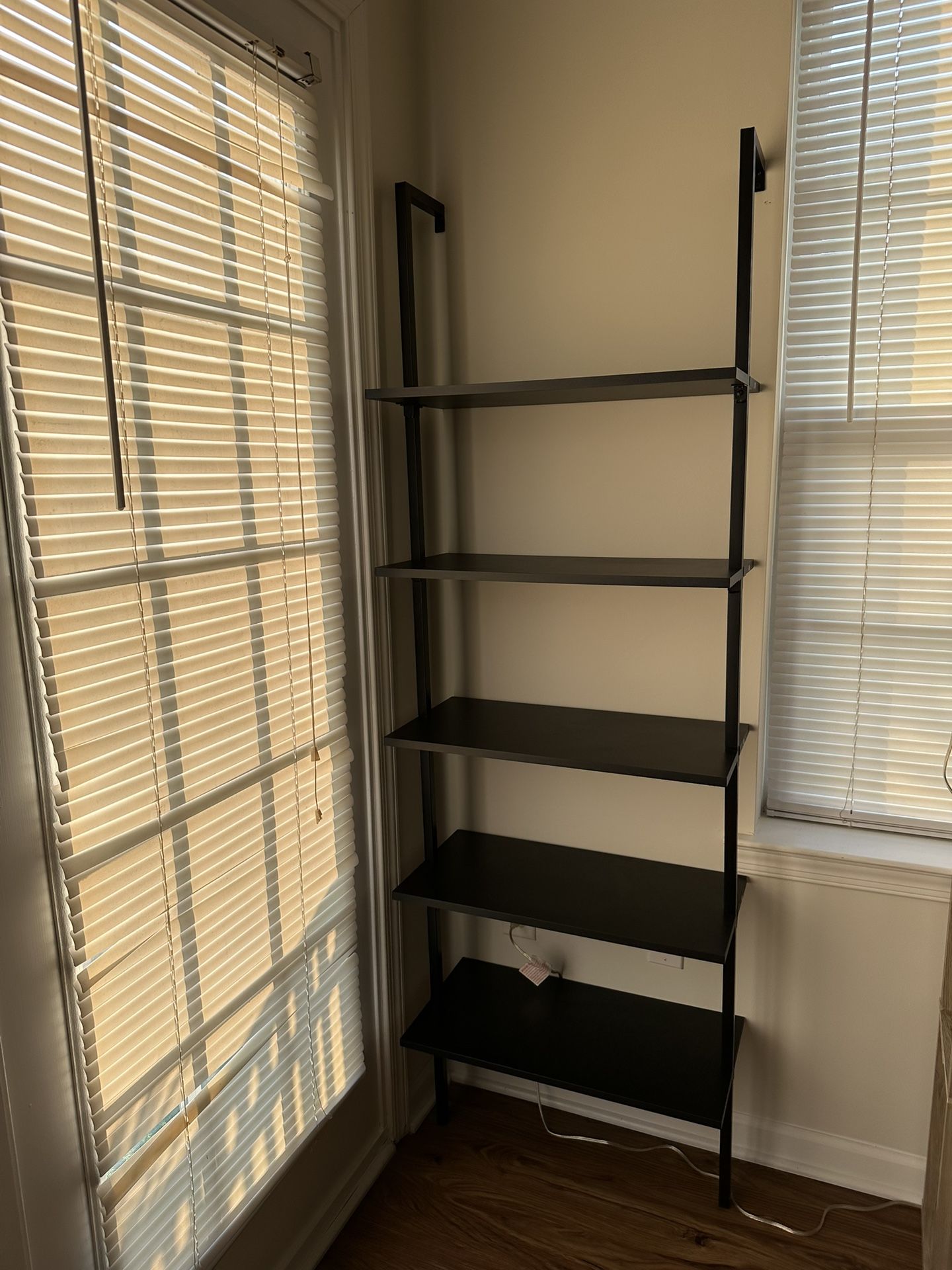 5-Shelf Wood Bookcase and Bookshelf