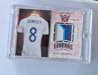 2018 Sport Kings Legends Memorabilia Clint Dempsey Jersey Patch 21/50 LPM-2