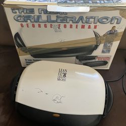 George Foreman Grill With Removable Plates 