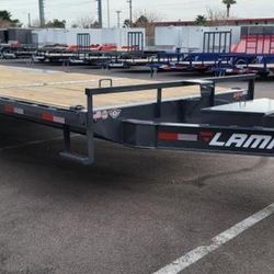 2024 Lamar F8 Trailers 102”x22’ Deck Over 14k GVWR 