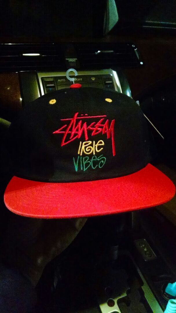 Stussy Irie Vibes Rasta snapback hat