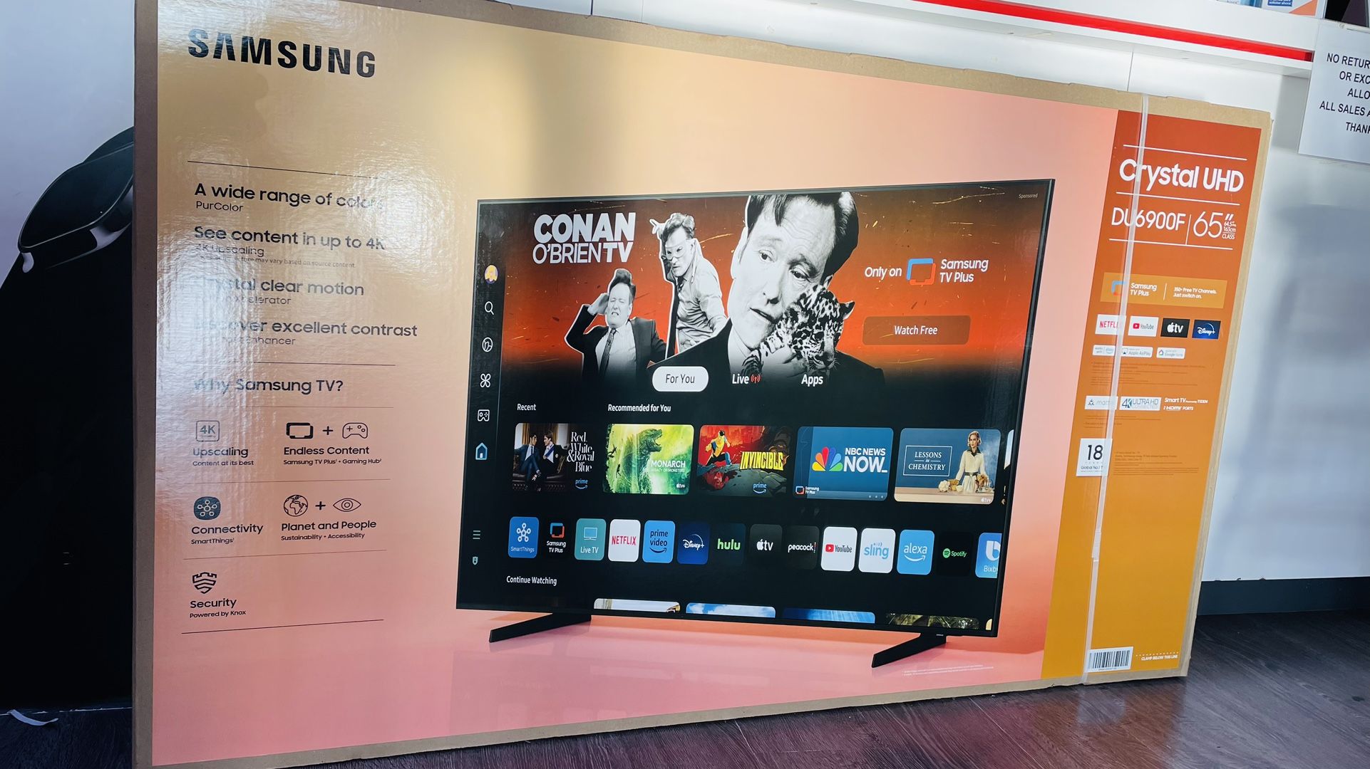 Samsung TV UHD 65” Inch Available On Payments Option With $50 Upfront