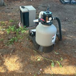 Pool Filter And Heater $150