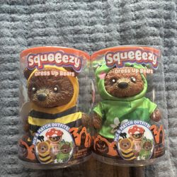 Squeezy Halloween Dress up Bears.