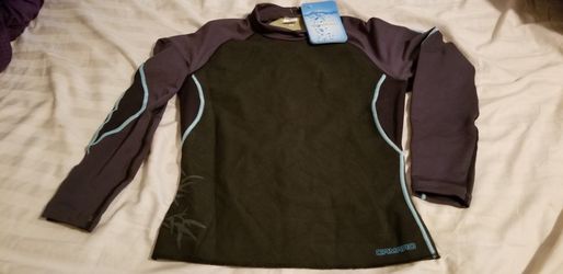 Long Sleeve Camaro womens Wetsuit Top Xs UV protection 50
