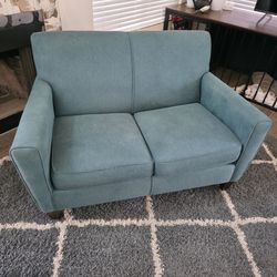 Green 2 seater couch