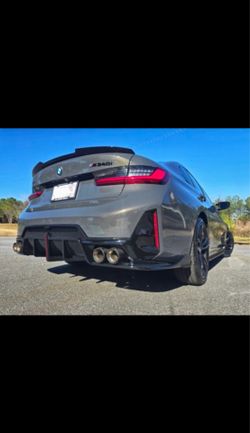 BMW M340 LCI Real Carbon Fiber Diffuser