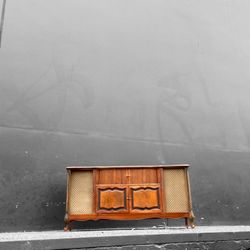 Gorgeous French Provincial Credenza With Reimagined Twist