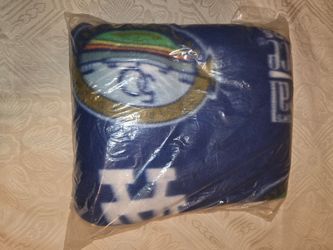 Dodgers fleece blanket