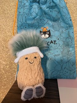 Authentic Jellycat Peanut With Bag