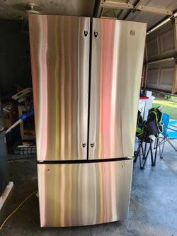 GE 18.6 cu. ft. Counter-Depth French Door Refrigerator in Fingerprint Resistant Stainless Steel