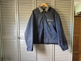 Carhartt J97 PTL Detroit Jacket Petrol Blanket Lined Men's 3XL Regular