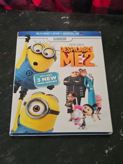 Despicable Me 2 Blu-ray + DVD + Digital HD