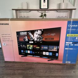 Samsung 65” Crystal UHD Tv