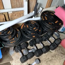 Weights/workout Equipment 