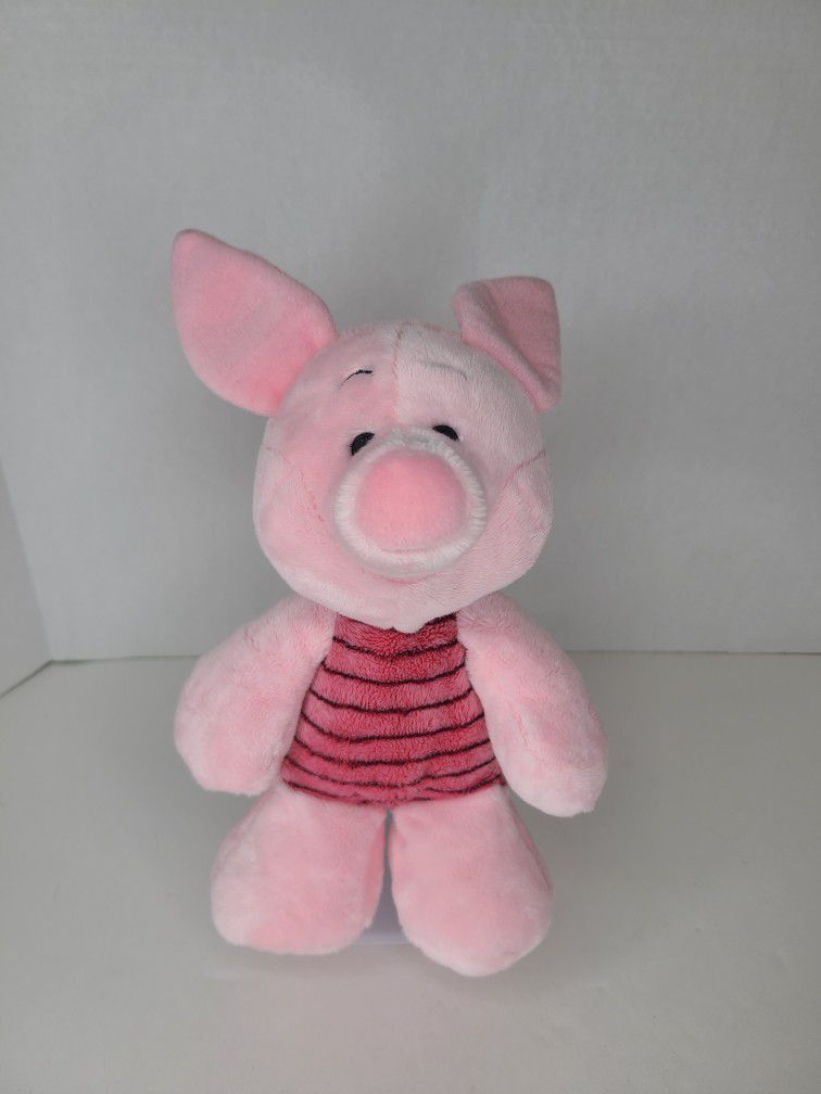 Disney Baby PIGLET 12” Super Soft Plush Stuffed Animal Lovey Winnie The Pooh