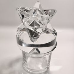 Merkaba on stand sacred geometry