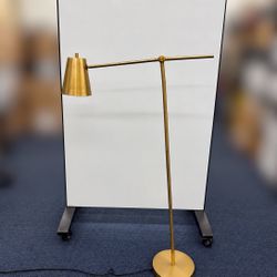 TWO Vintage Cantilever Floor Lamp Brass