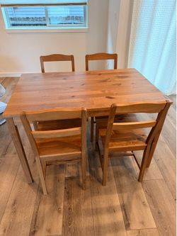 IKEA HÄGERNAS table and chairs