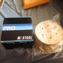 MESTOOL Pro Abrasives 150mm 6 Holes, QTY:100pc