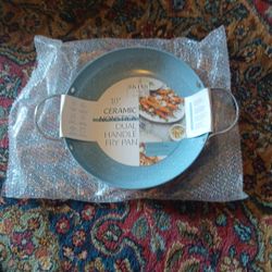 BKLYN 10 Inch Ceramic Double Handle Frying Pan