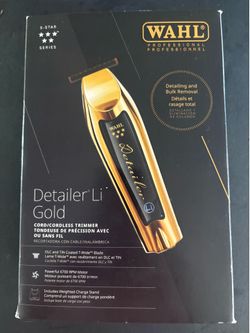 WAHL  professional Detailer Li Gold