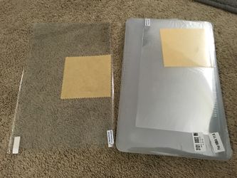 Hard case, keyboard protect and Screen cover for MacBook Air 11"..brand new Apple..