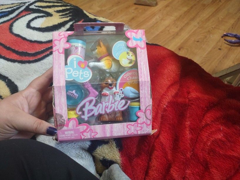 Barbie I ❤️ Pets Cat And Dog