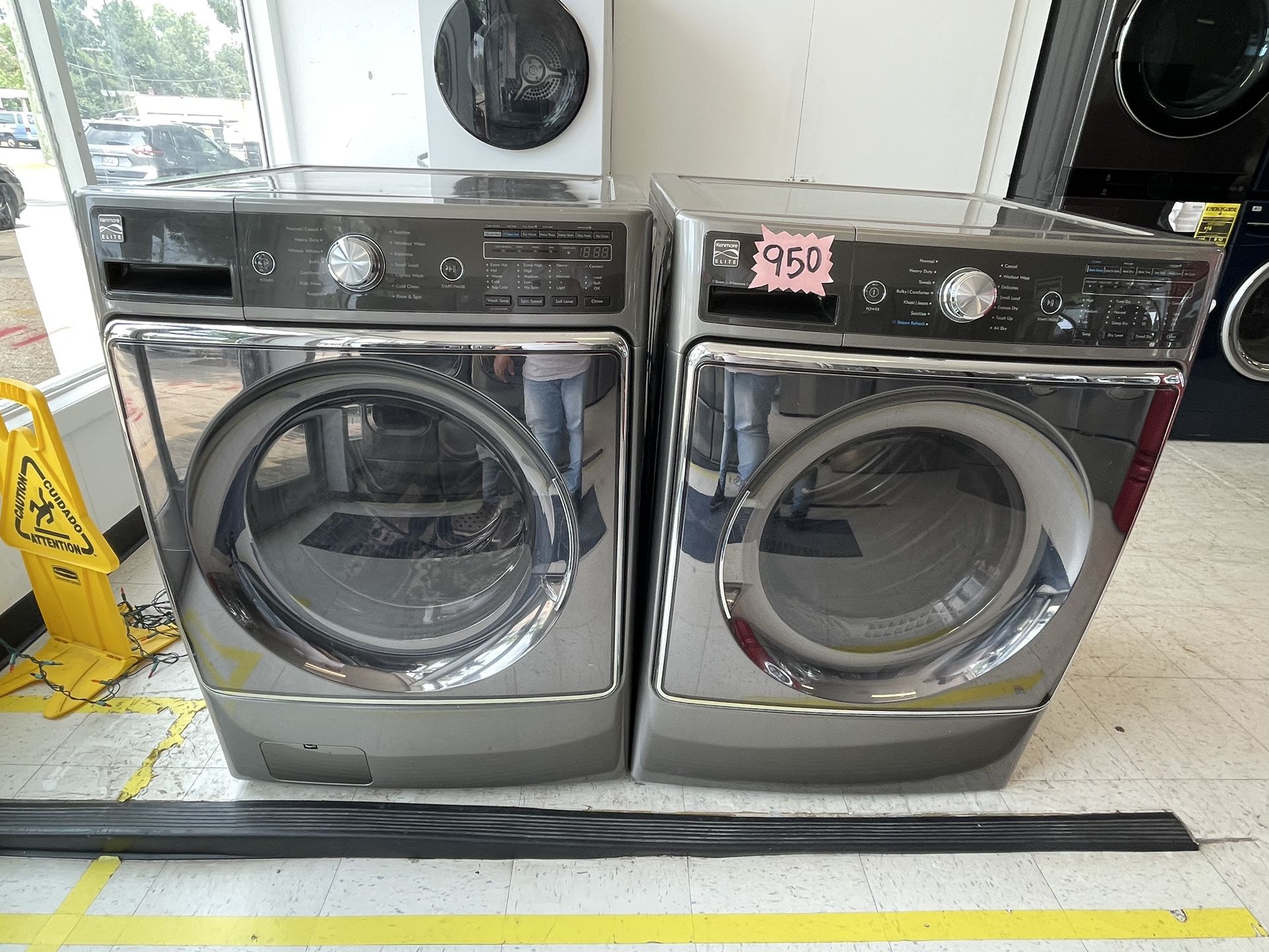 Kenmore 29in Front Load Washer And Electric Dryer Set Used In Good Condition With 90days Warranty 