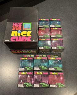 Nee Doh Nice Cube Squish Toys – Lot of 12