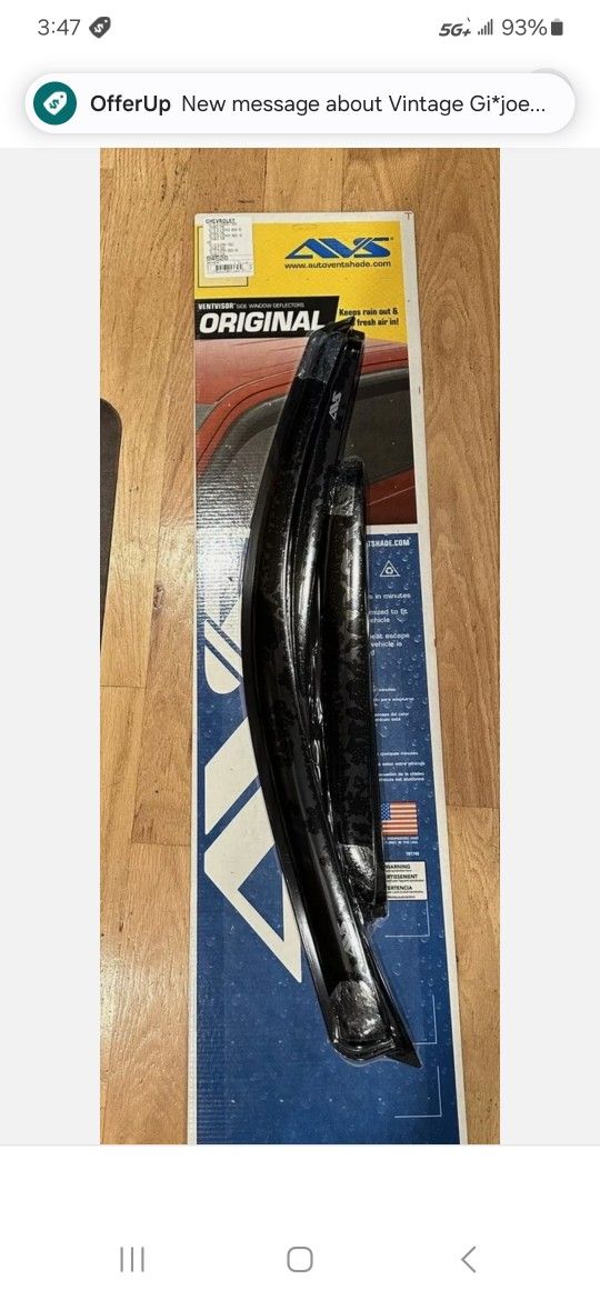 Chevy/gmc Rain Guards